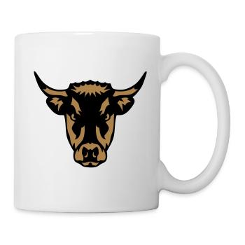 horn cow 18 - Mug - white - Right