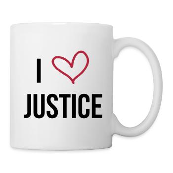 Juge / Justice / Loi / Tribunal / Magistrat - Mug blanc - blanc - Droite