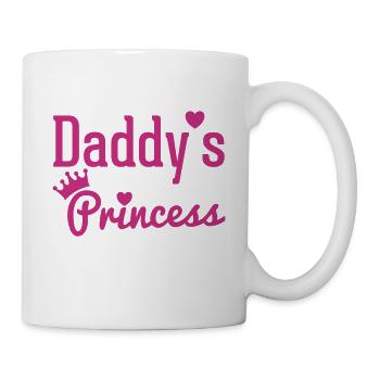 Daddy's Princess - Tasse - Weiß - Rechts
