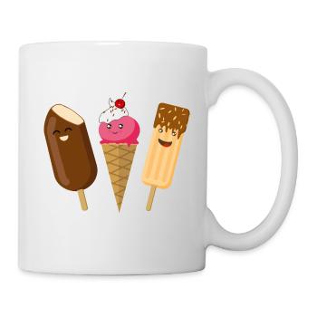 Ice threes - Mug - white - Right