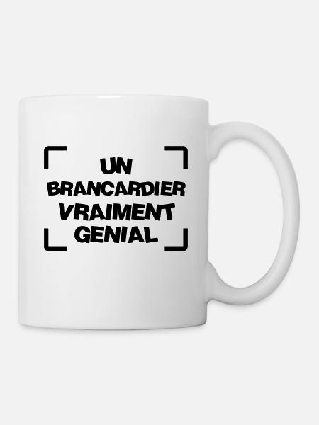 Brancardier / Ambulancier / Ambulance / Hôpital - Mug blanc - blanc