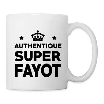 Fayot / Fayote / Humour / Prof / Ecole / Patron - Mug blanc - blanc - Droite