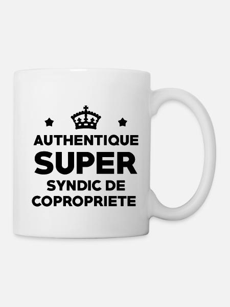Immobilier / Appartement / Maison / Syndic - Mug blanc - blanc