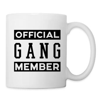 OFFICIAL GANG MEMBER - Mug - white - Right