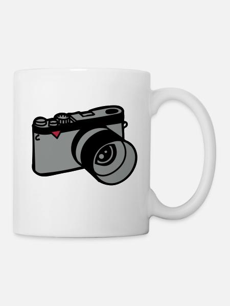 Kamera - Tasse - Weiß