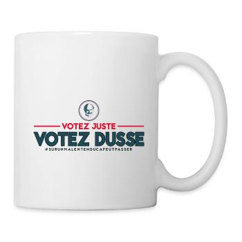 Votez Dusse - Mug blanc - blanc - Droite