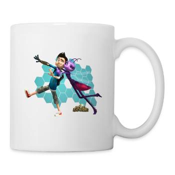 Insectibles Zak und Moskito-Mädchen Lidia - Tasse - Weiß - Rechts