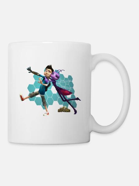 Insectibles Zak und Moskito-Mädchen Lidia - Tasse - Weiß