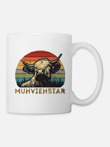 Muhviestar - Tasse - Weiß