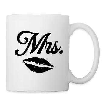 Mr. + Mme. Partnerlook Ami Couples - Mug blanc - blanc - Droite