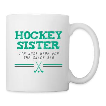 Field hockey Sister Field Hockey Gift Field Hockey Game - Mug - white - Right