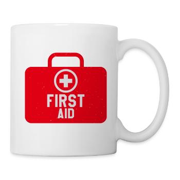 First aid kit - Mug - white - Right