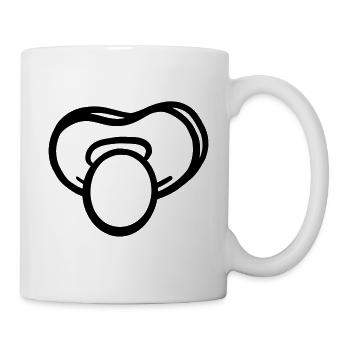 Pacifier Vector - Mug - white - Right