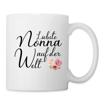 Liebste Nonna auf der Welt für die Oma aus Italien - Tasse - Weiß - Rechts