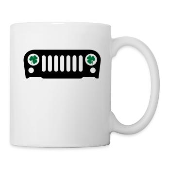 Jeep Irish Shirt - Tasse - Weiß - Rechts