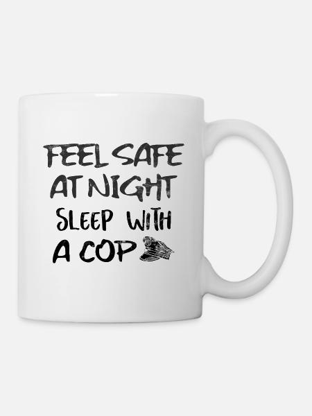 Polizei - Tasse - Weiß