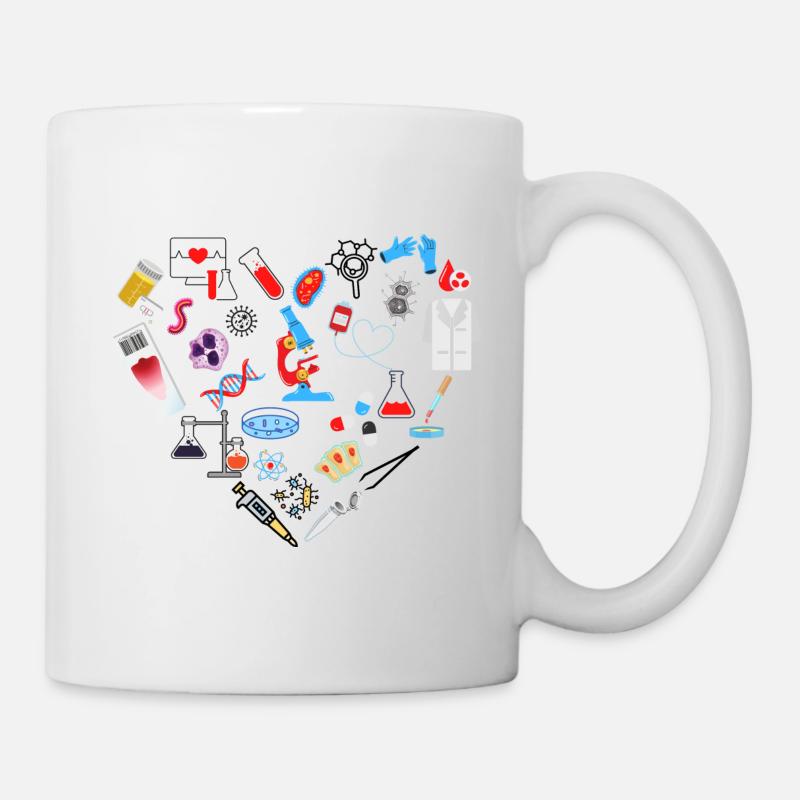 Travail Amour BMA MTA - Mug blanc - blanc