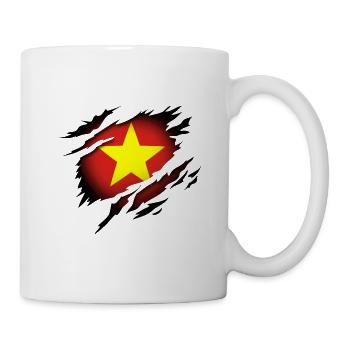 Vietnam at heart - Mug - white - Right