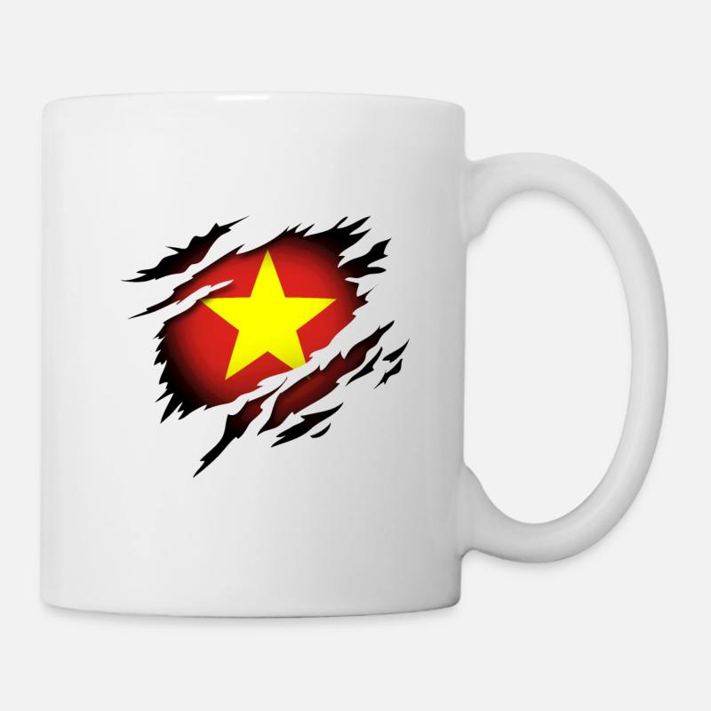 Le Vietnam dans l’âme - Mug blanc - blanc