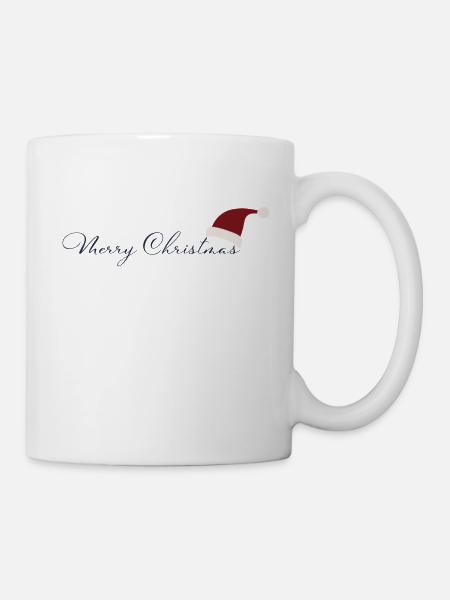 Merry Christmas - Tasse - Weiß