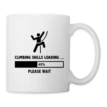 Climbing Skills Loading Please Wait - Mug - white - Right