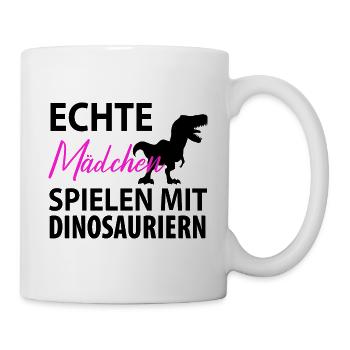 Paläontologie Dinosaurier - Tasse - Weiß - Rechts