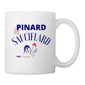 Pinard, sauciflard beauf alcool Humour drôle apéro - Mug blanc - blanc - Droite
