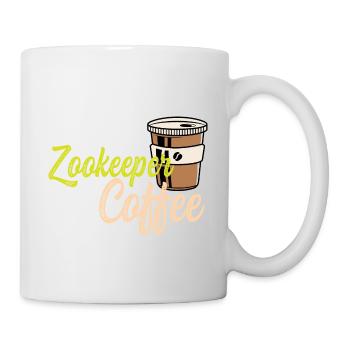 Cadeau holiker de café semi-café - Mug blanc - blanc - Droite
