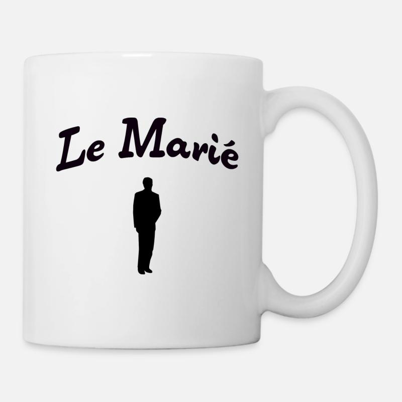 le marié - Mug blanc - blanc