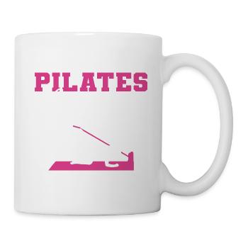 Pilates Posture Buddhist Gift - Mug - white - Right