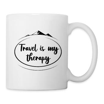 Voyage Tour du Monde Tour - Mug blanc - blanc - Droite