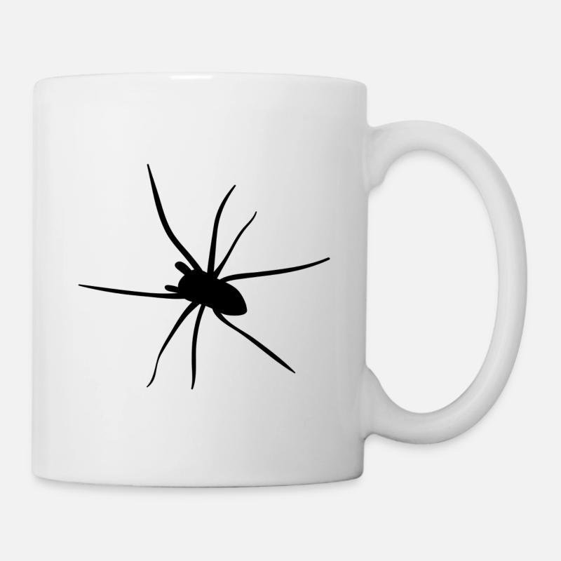 Spider Insect Disgusting Poisonous Gift Idea - Mug - white
