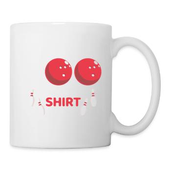 Bowled A 300 & All I Got était ce t-shirt moche - Mug blanc - blanc - Droite