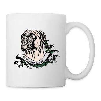 BOXER colored around 1900 - Mug - white - Right