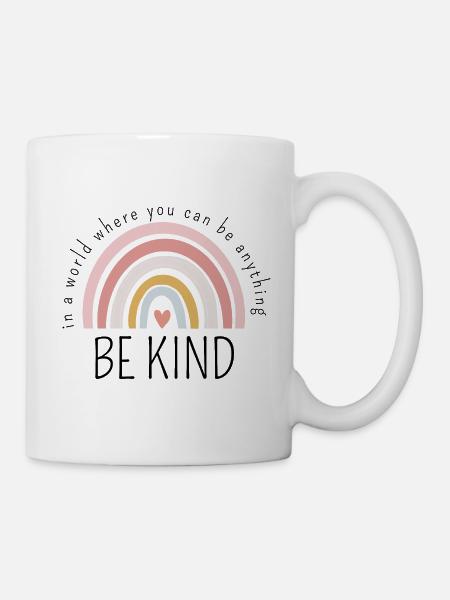 SEI FREUNDLICH - Tasse - Weiß
