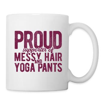 Yogalehrer Spruch Für Yogi Yoga - Tasse - Weiß - Rechts