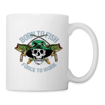 Contrainte de travailler Custom Inspector Gi - Mug blanc - blanc - Droite