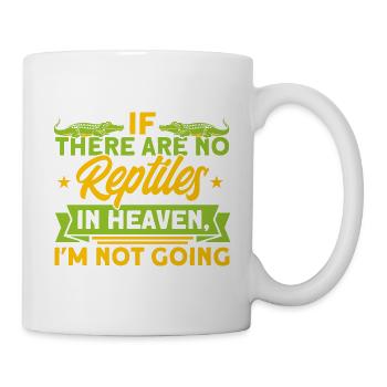 Reptile Reptile Snake Cadeau - Mug blanc - blanc - Droite