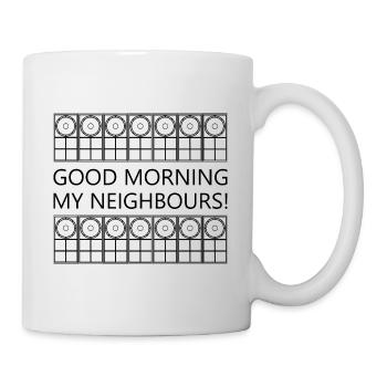 Good Morning My Neighbours - Mug - white - Right