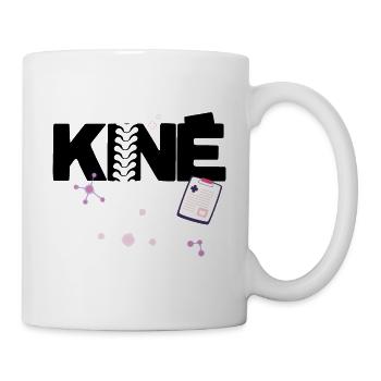 Kiné Cadeau pour Masseur Kinésithérapeute - Mug blanc - blanc - Droite