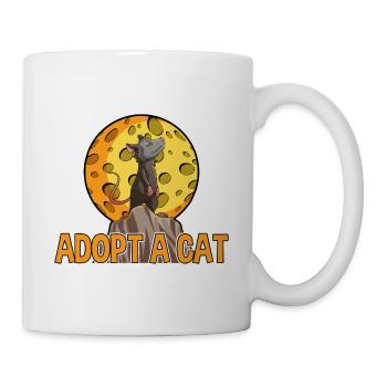 Possum design for opossum lovers and possum - Mug - white - Right