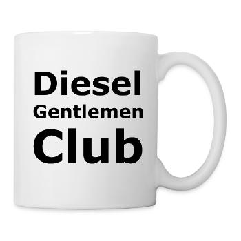Die Diesel Fahrer - Tasse - Weiß - Rechts