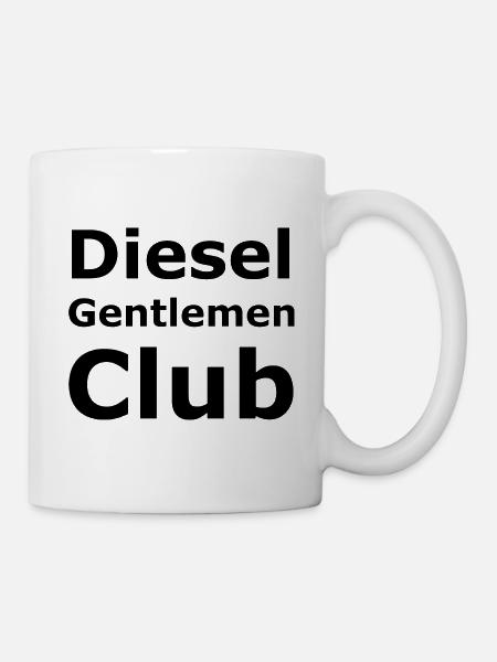 Die Diesel Fahrer - Tasse - Weiß