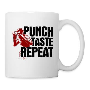 Kickboxing - Tasse - Weiß - Rechts