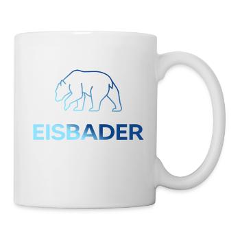 Eisbader Winterschwimmen arctic Eisschwimmer - Tasse - Weiß - Rechts