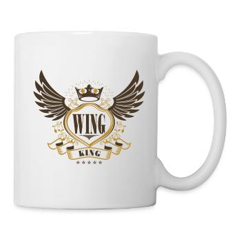 Moto Goldwing Gold Wing King - Mug blanc - blanc - Droite
