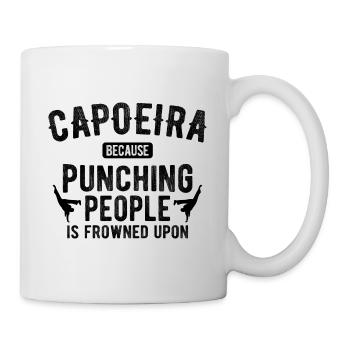 Capoeira - Tasse - Weiß - Rechts