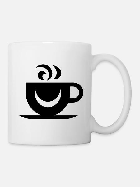 Kaffee - Tasse - Weiß
