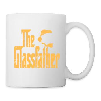 Le verrier Glassfather Retro Vintage Glazier - Mug blanc - blanc - Droite