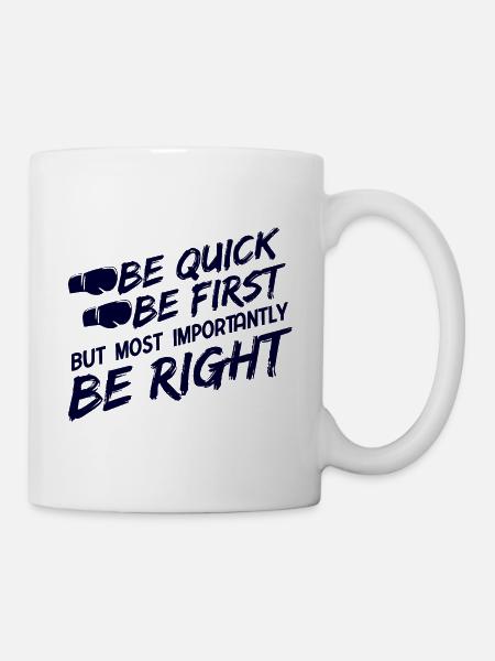 Boxsport Boxing - Tasse - Weiß